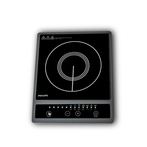 Philips 1300W Induction Cooktop with Triple MOV for 4kW surge protection and soft touch control - HD4934/00 - EMP