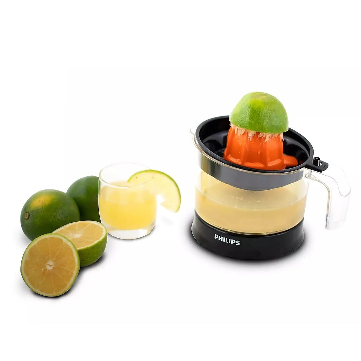Philips Citrus Press Juicer 25Watt 0.5 Ltr Transparent & Black - HR2788/00 - EMP - Image 5