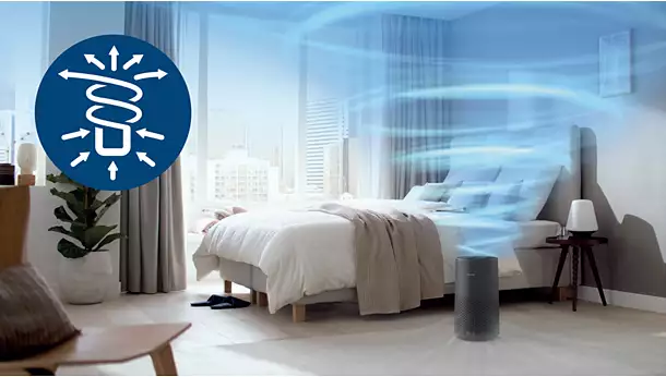 RefurbishedÂ Philips 1000 Series Air Purifier with CADR 300 mÂ³/h - AC1711/61 - Image 6