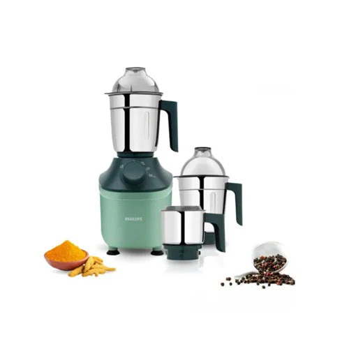 Refurbished Philips 800 Watt Powerful motor mixer grinder with MicroGrind Technology in Green colour - HL7773/02 - Image 3