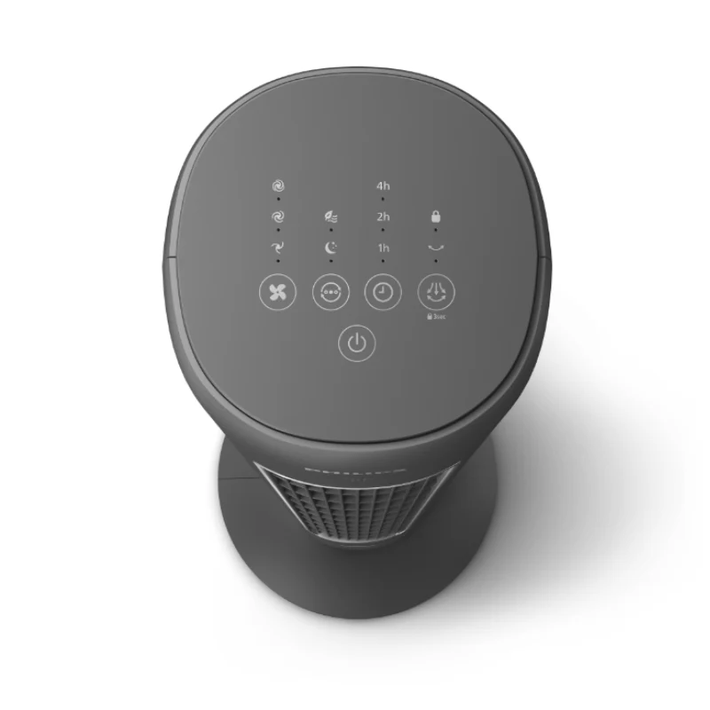 Refurbished Philips High Performance Bladeless Technology Tower Fan with Touchscreen Panel and Remote Control - CX5535/11, No Return - Image 4