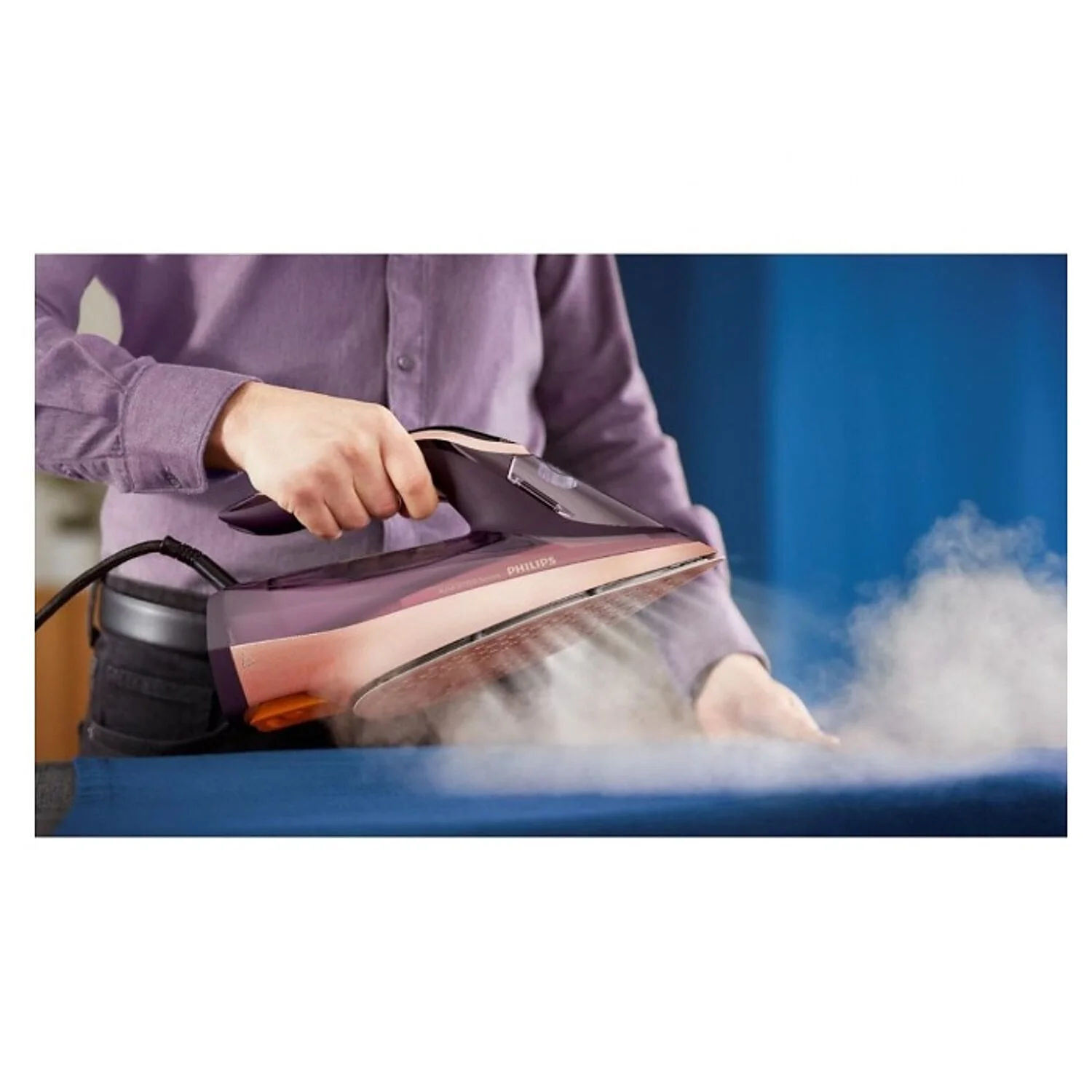 Refurbished Philips Steam Iron With 350 ml water tank and Vertical steam function - DST8040/30 - Image 5